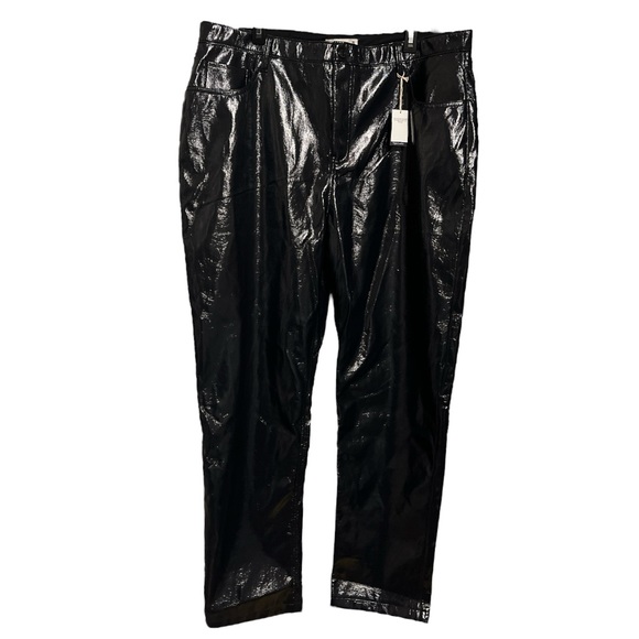 Abercrombie & Fitch Curve Love 90s Straight Ultra High Rise Pants LONG INSEAM - Picture 2 of 8